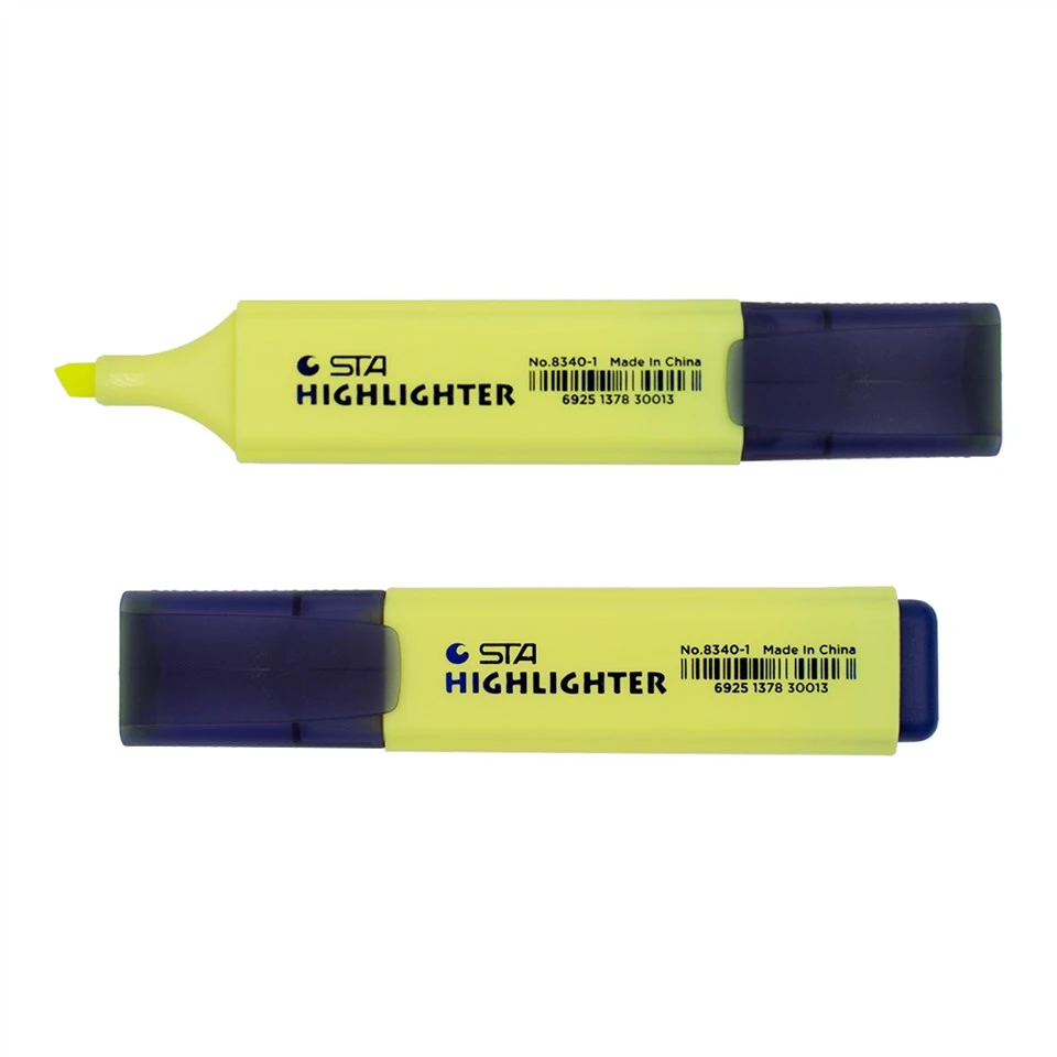 Surligneur fluorescent de couleur vive