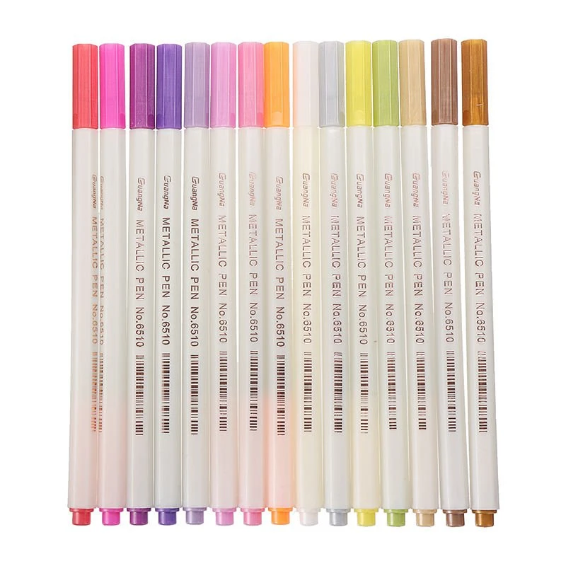 Stylo marqueur de peinture de couleur métallique