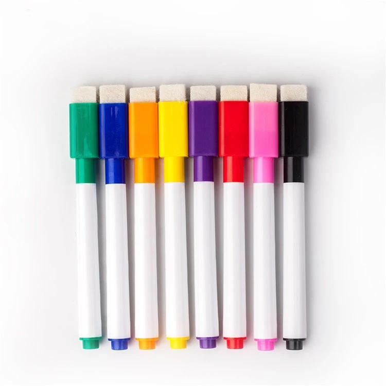 Stylo marqueur pour tableau blanc avec gomme