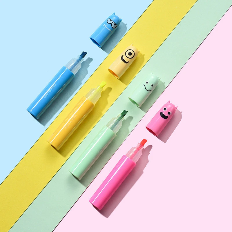Surligneurs couleur bonbon Monster Design