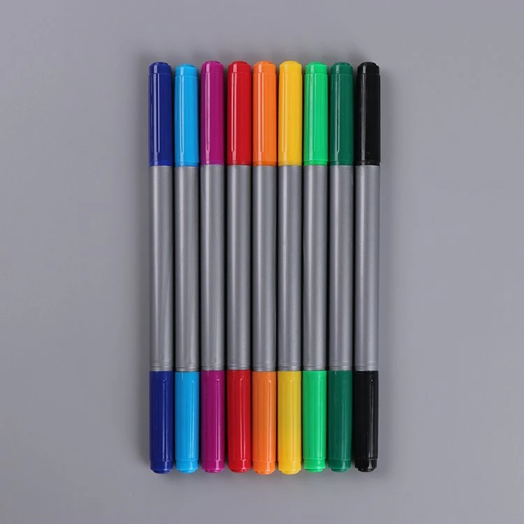 Pinceau pour aquarelle en feutre à deux pointes