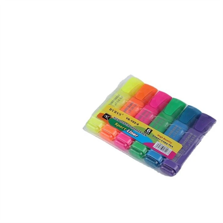 Stylo surligneur de 4 mm d'épaisseur