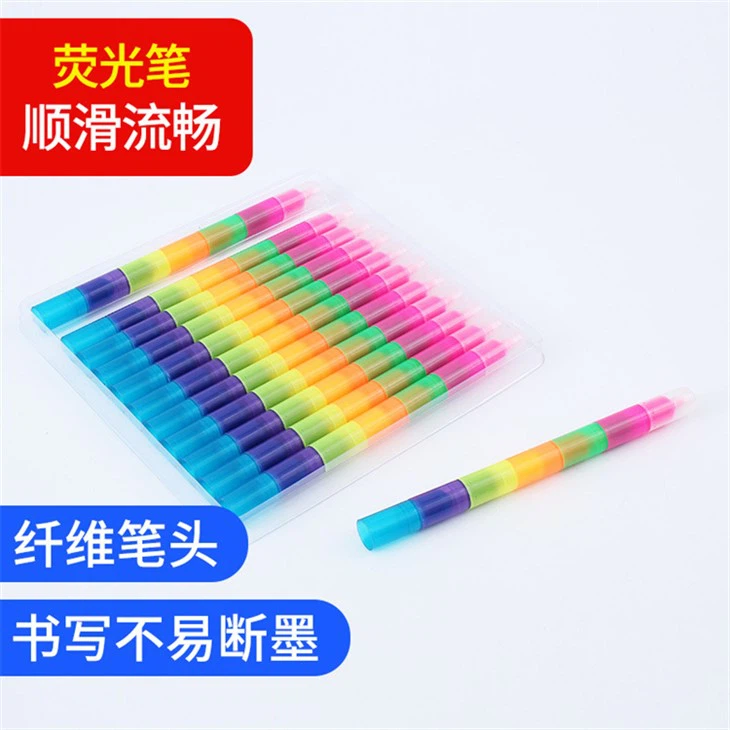 6-color Surligneur multicolore