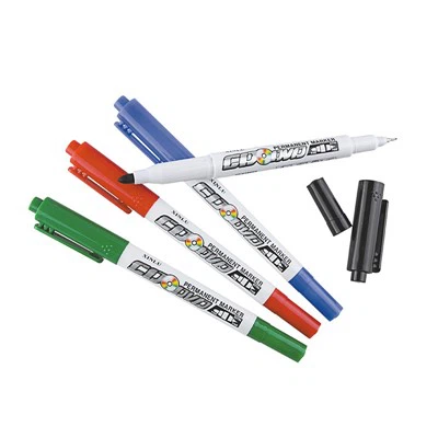 Stylo marqueur permanent étanche à double tête